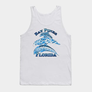 Bay Pines Florida Vacation Tribal Dolphins Tank Top